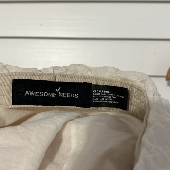 Awesome Needs Wavy Lambshade Vintage Style Hat - Picture 5 of 6